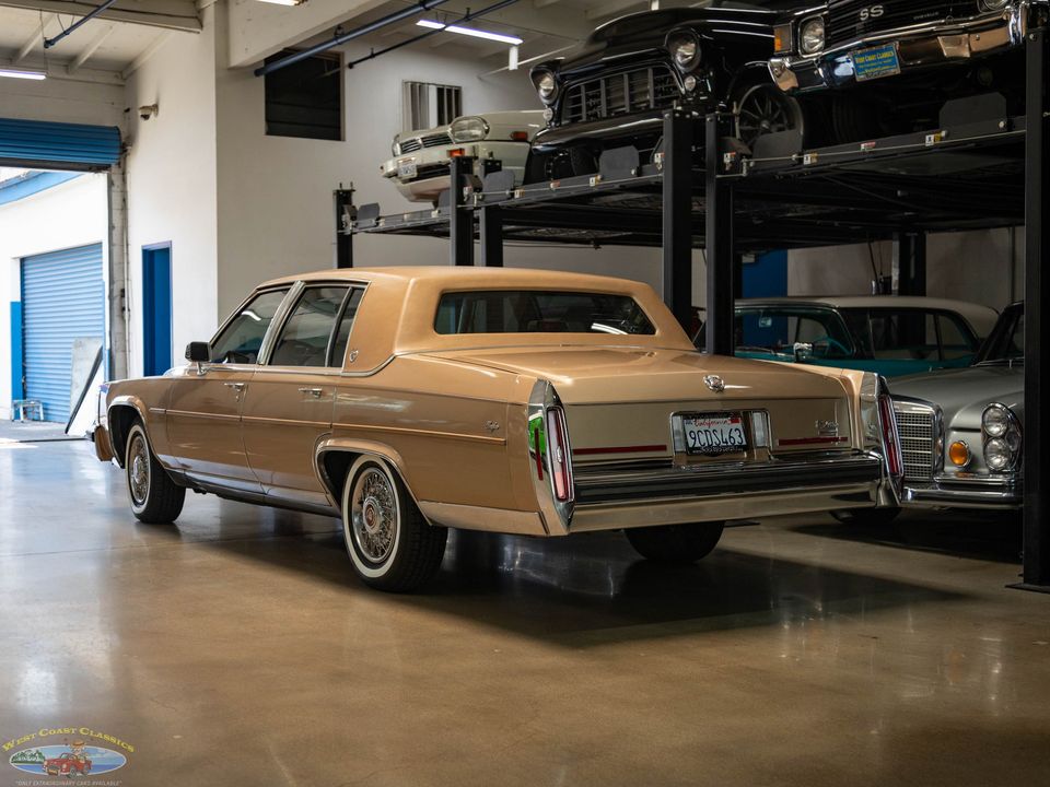 1987 Cadillac Brougham with 46k original miles