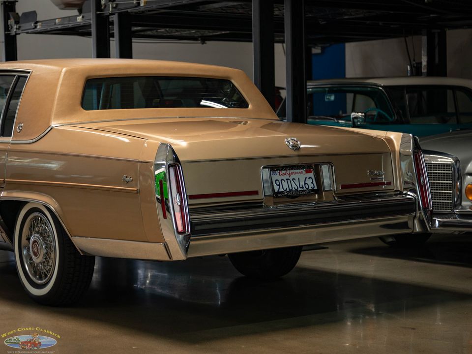 1987 Cadillac Brougham with 46k original miles