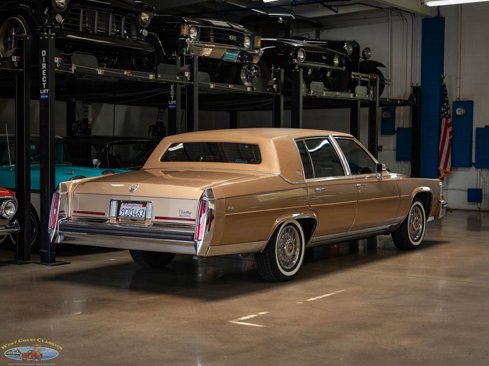 1987 Cadillac Brougham with 46k original miles