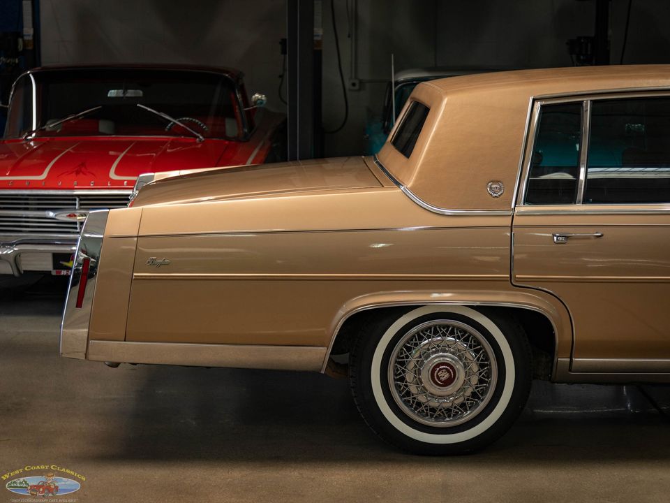 1987 Cadillac Brougham with 46k original miles