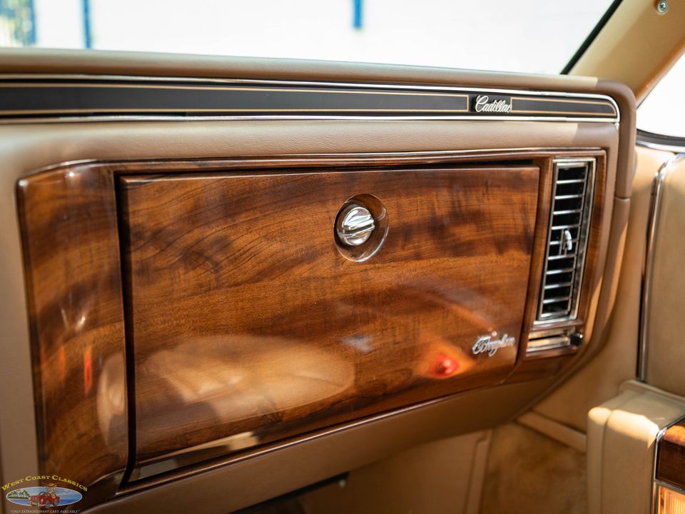 1987 Cadillac Brougham with 46k original miles