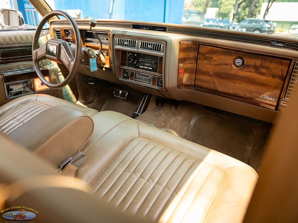 1987 Cadillac Brougham with 46k original miles