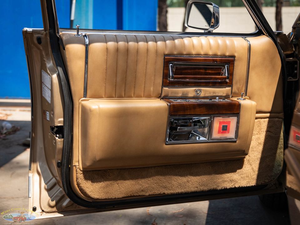 1987 Cadillac Brougham with 46k original miles