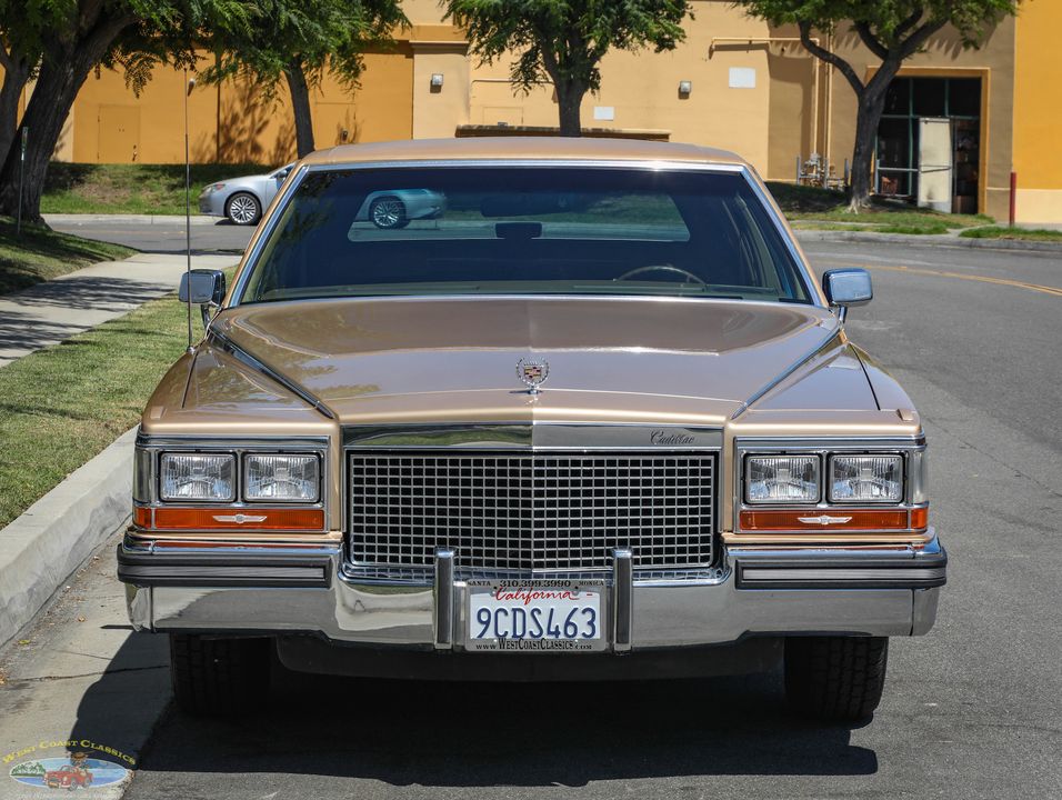 1987 Cadillac Brougham with 46k original miles