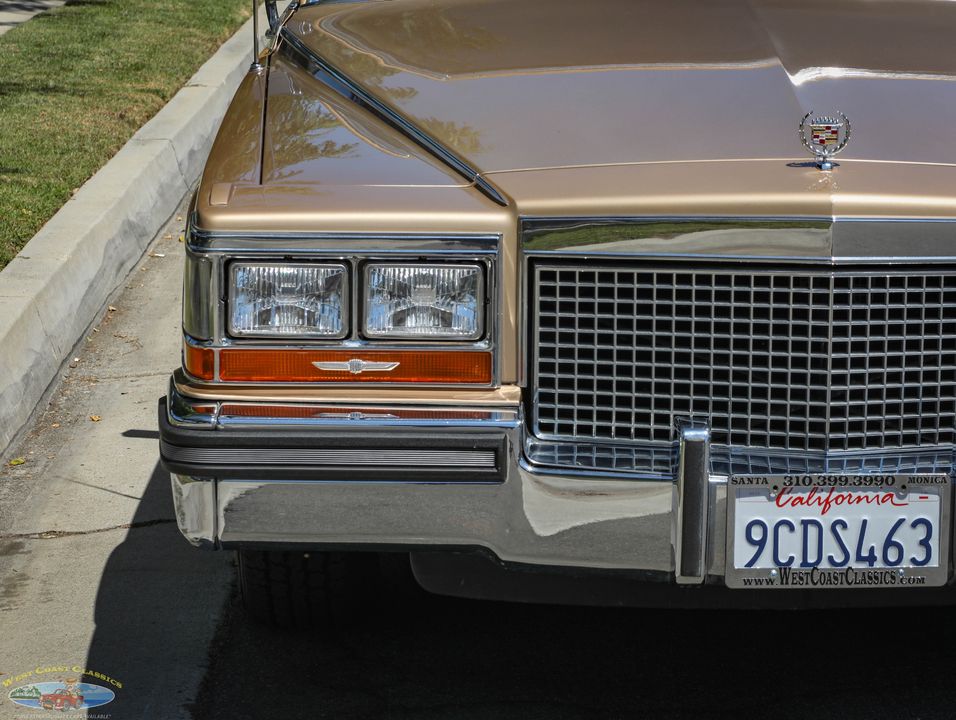 1987 Cadillac Brougham with 46k original miles