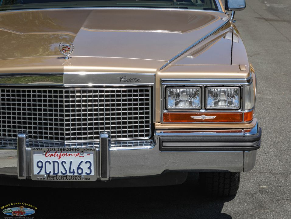 1987 Cadillac Brougham with 46k original miles