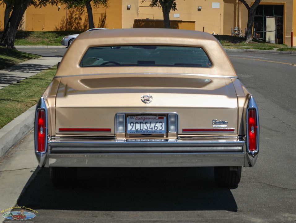 1987 Cadillac Brougham with 46k original miles