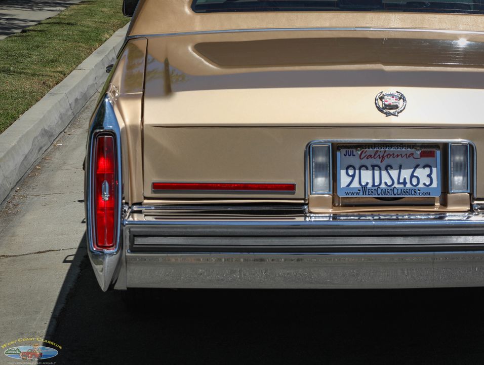 1987 Cadillac Brougham with 46k original miles