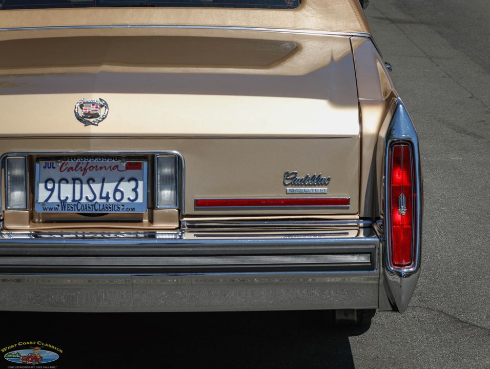 1987 Cadillac Brougham with 46k original miles