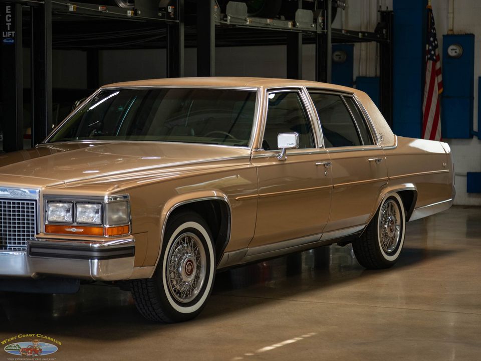 1987 Cadillac Brougham with 46k original miles