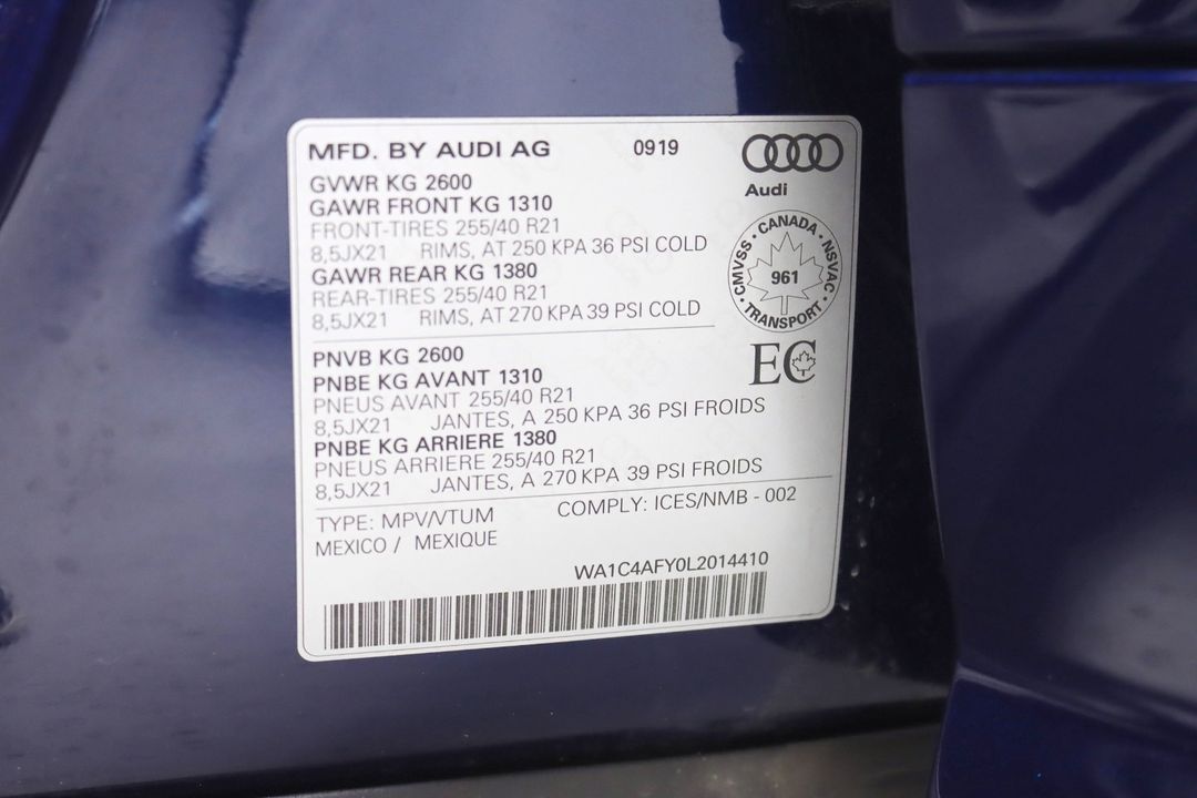2020 Audi SQ5