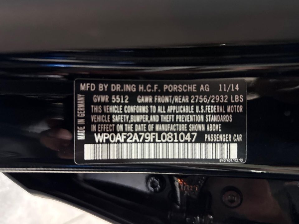 2015 Porsche Panamera