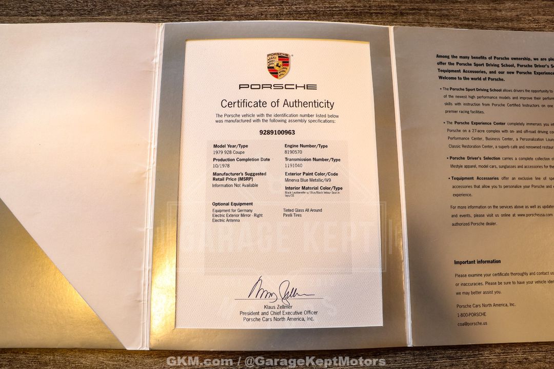 1979 Porsche 928