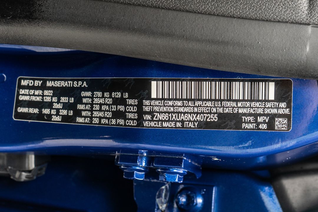2022 Maserati Levante
