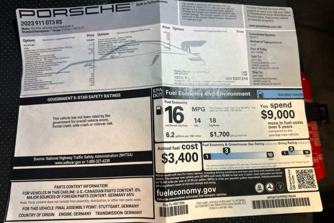 2023 Porsche 911