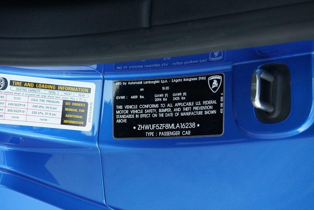 2021 Lamborghini Huracan EVO