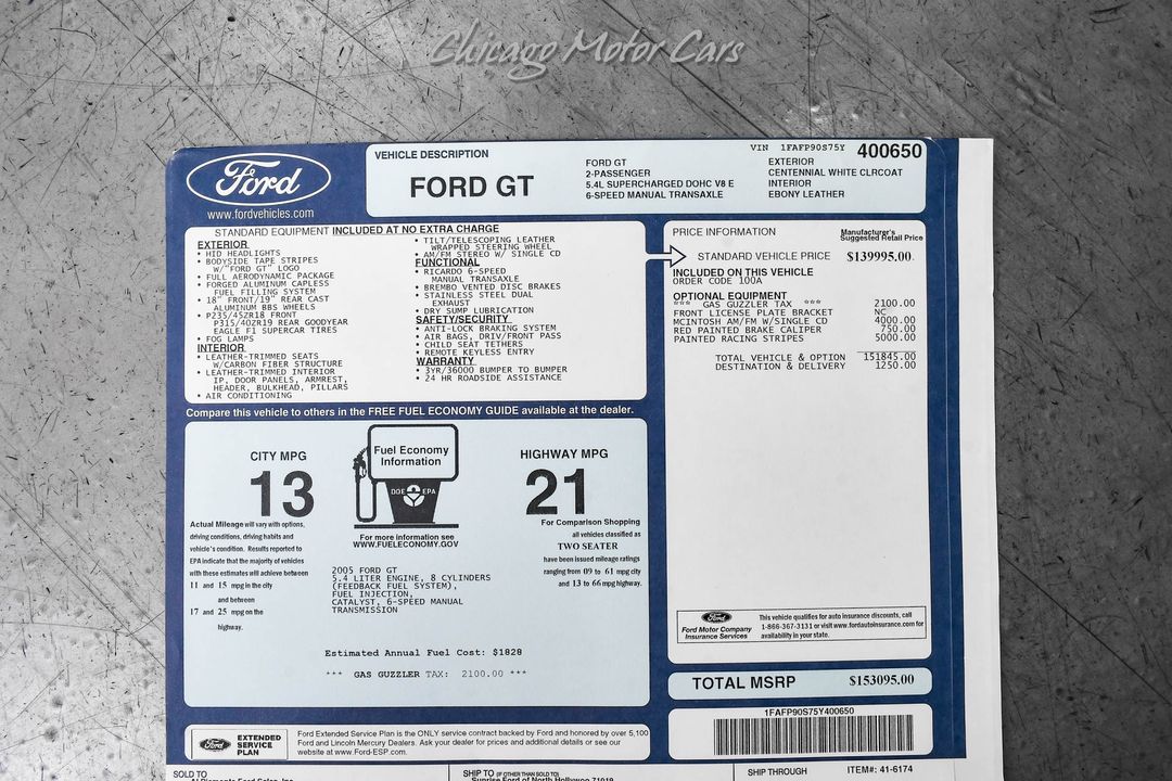2005 Ford GT