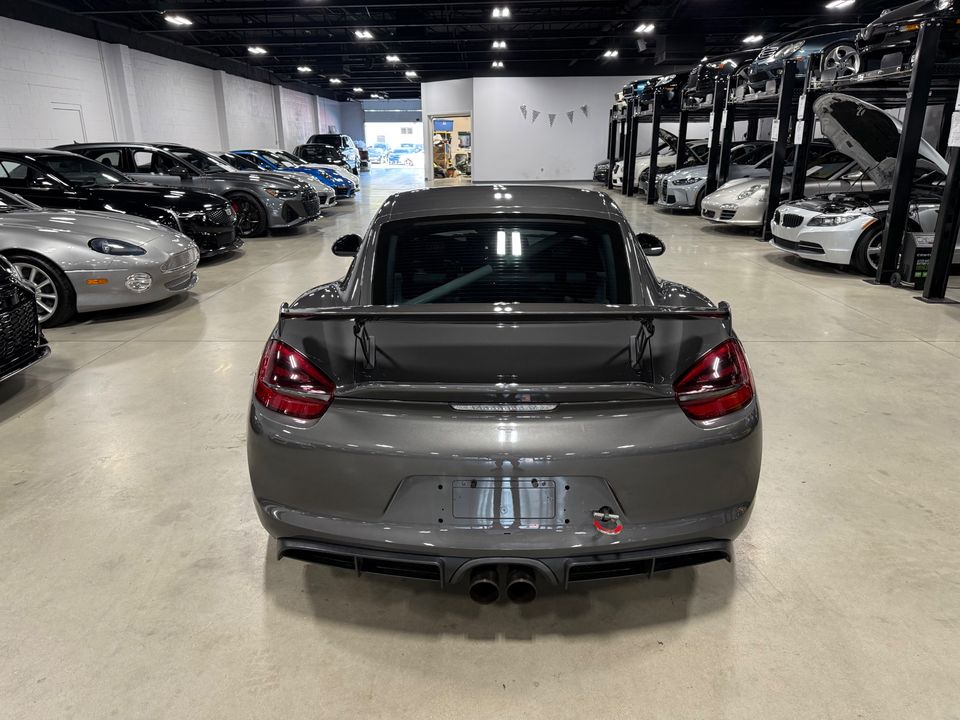 2016 PORSCHE CAYMAN GT4