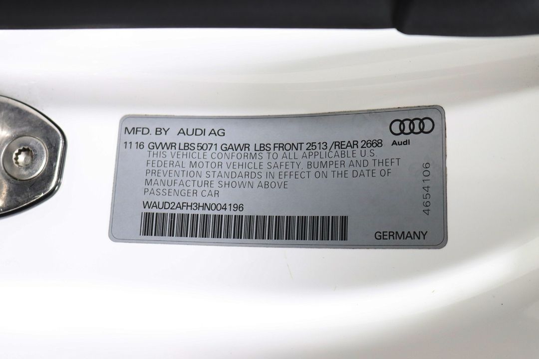 2017 Audi A5