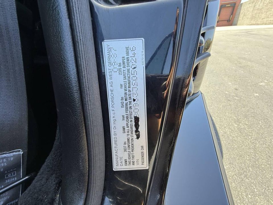 1988 Porsche 911