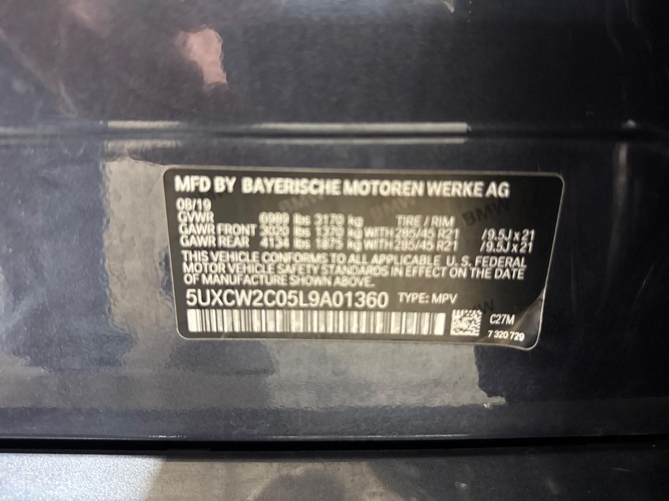 2020 BMW X7