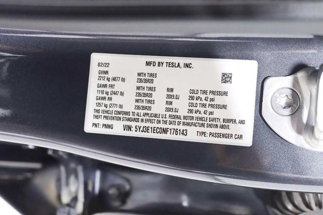 2022 Tesla Model 3