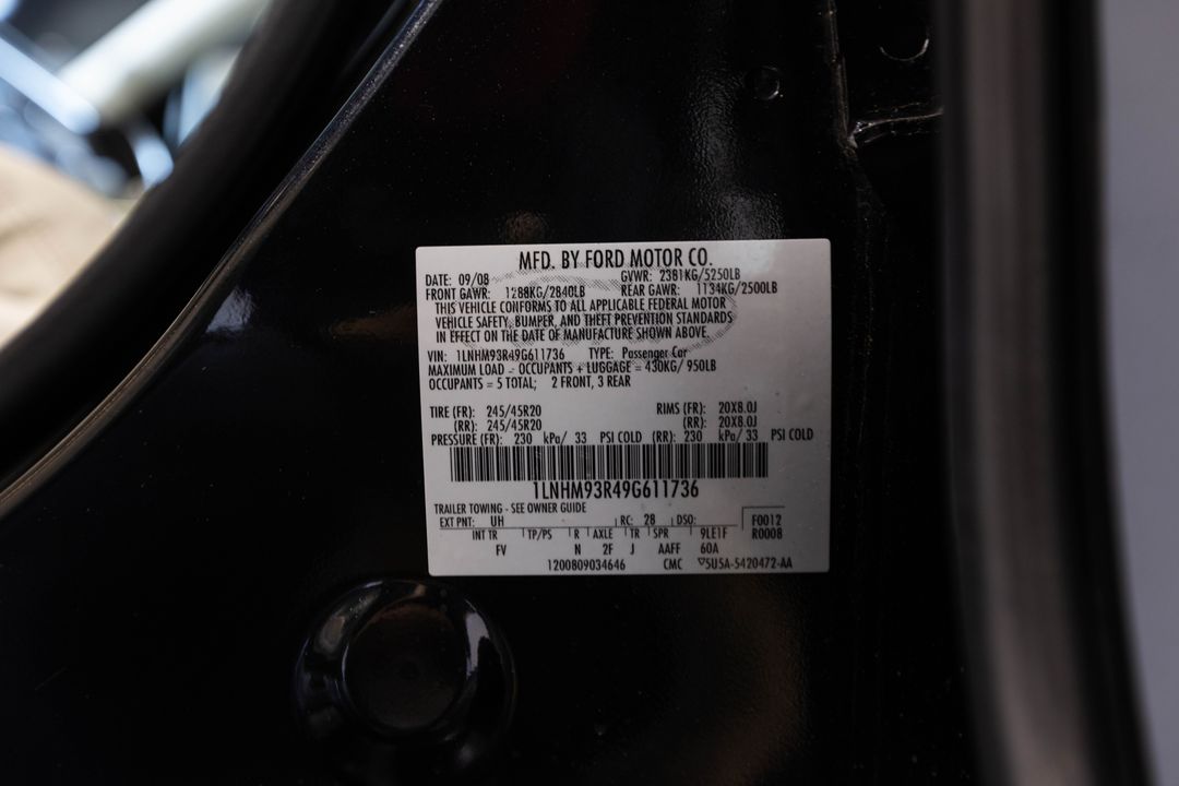 2009 Lincoln MKS
