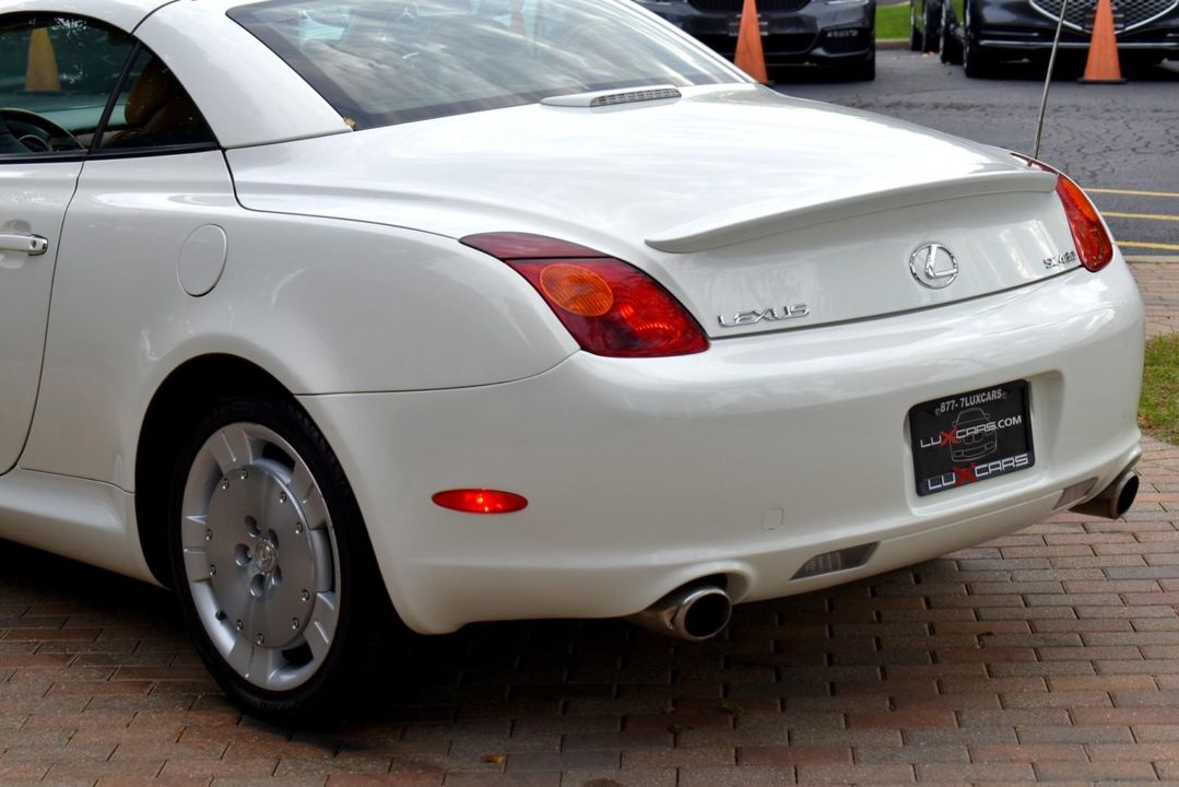 2002 Lexus SC 430 Convertible RWD Mark & Levinson Sound