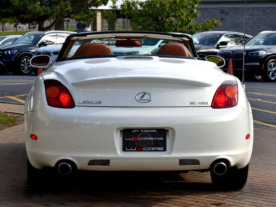 2002 Lexus SC 430 Convertible RWD Mark & Levinson Sound