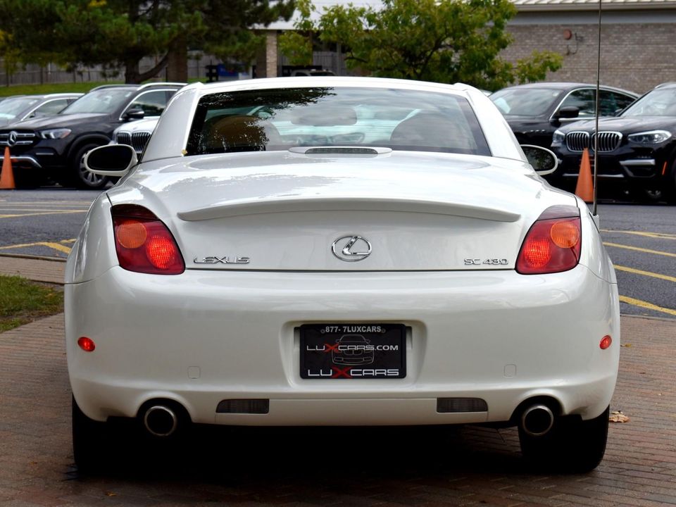 2002 Lexus SC 430 Convertible RWD Mark & Levinson Sound