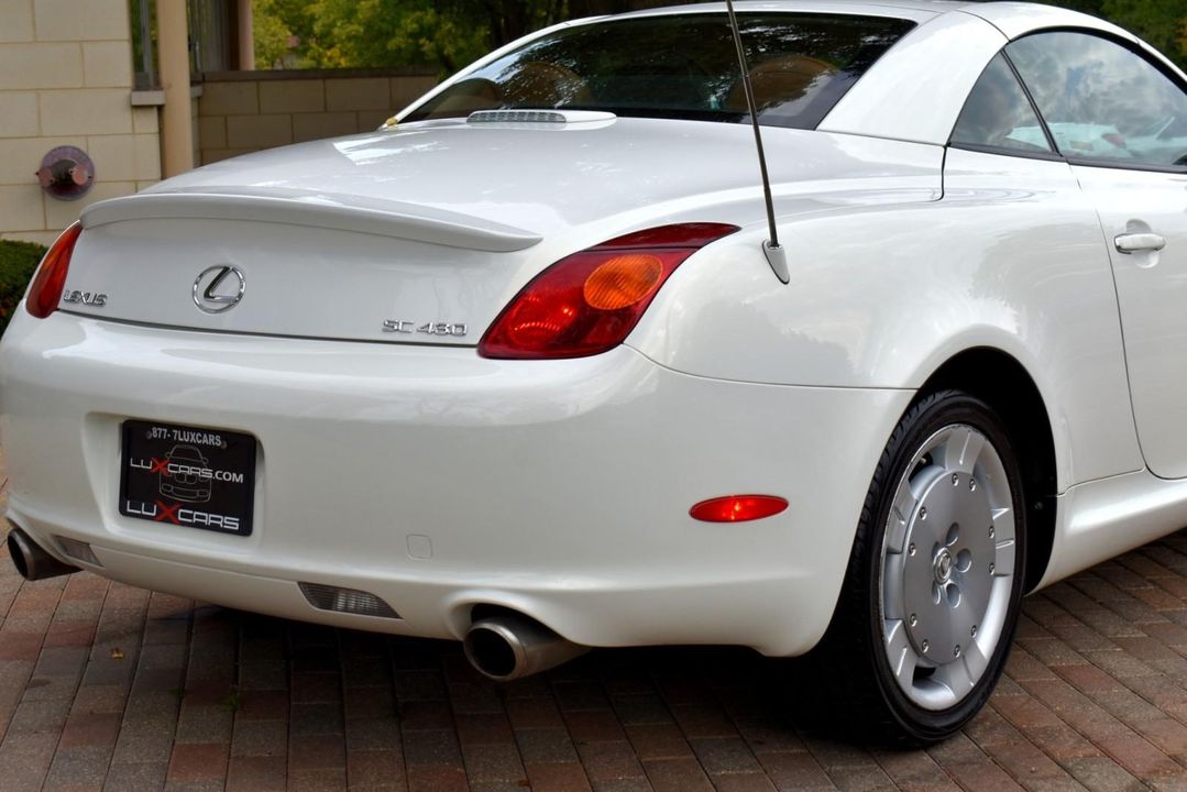 2002 Lexus SC 430 Convertible RWD Mark & Levinson Sound