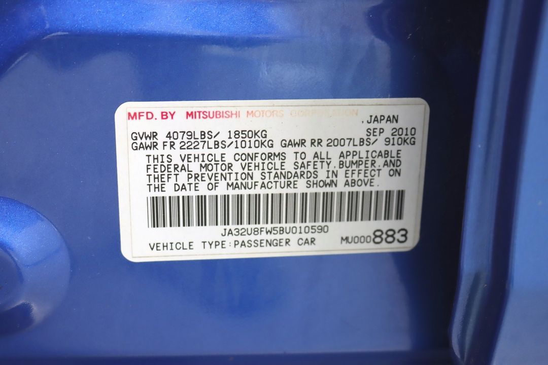 2011 Mitsubishi Lancer