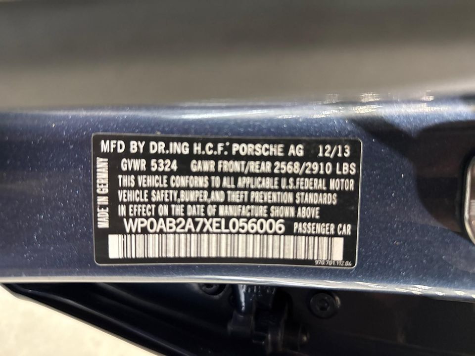 2014 Porsche Panamera