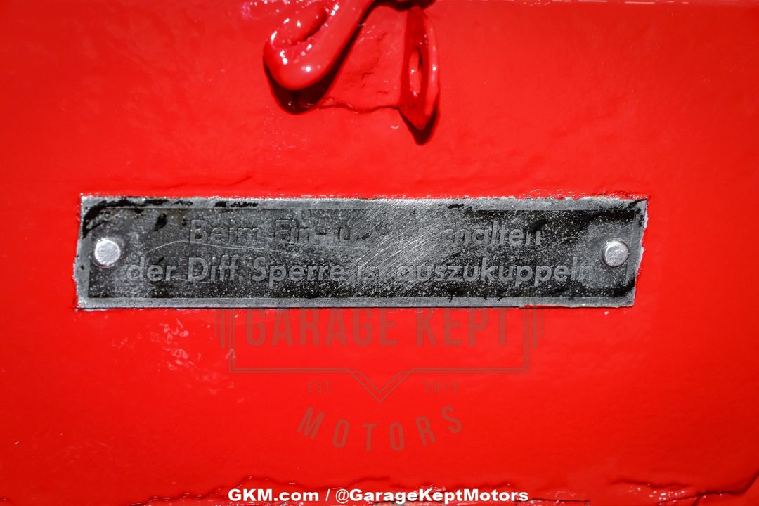 1960 Porsche Diesel Junior