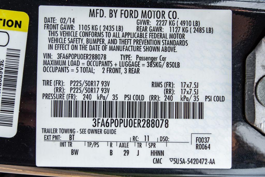 2014 FORD FUSION