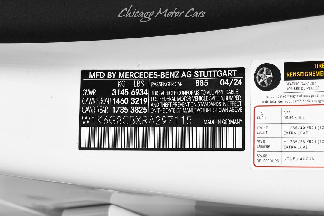 2024 Mercedes-Benz S63 AMG