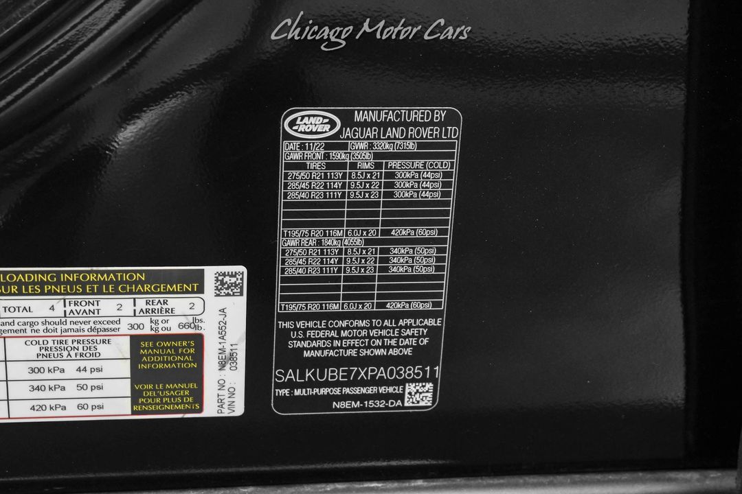 2023 Land Rover Range Rover