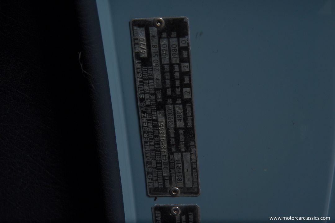 1971 Mercedes-Benz SL-Class