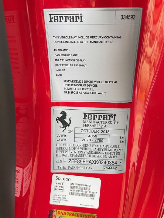 2019 Ferrari Portofino