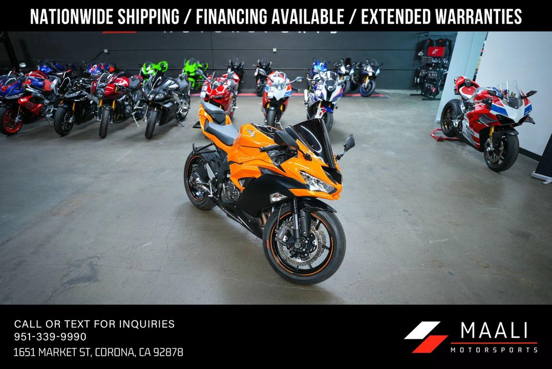 2020 Kawasaki ZX636HLF Ninja ZX-6R