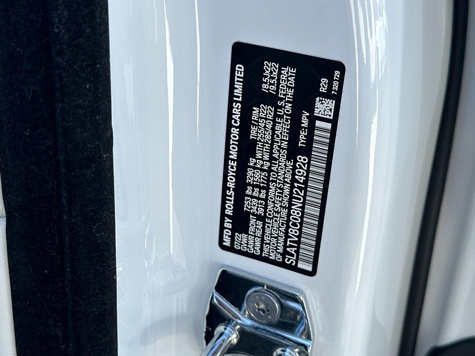 2022 Rolls-Royce Cullinan
