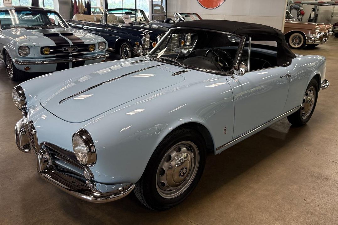 1960 Alfa Romeo Giuletta Spider Veloce