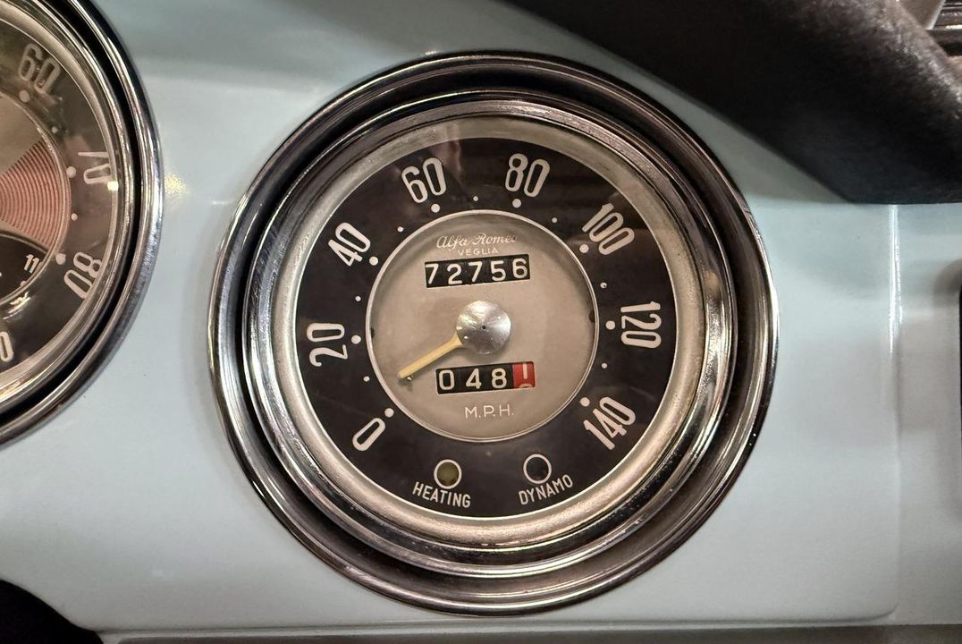 1960 Alfa Romeo Giuletta Spider Veloce