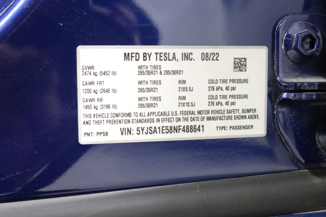 2022 Tesla Model S