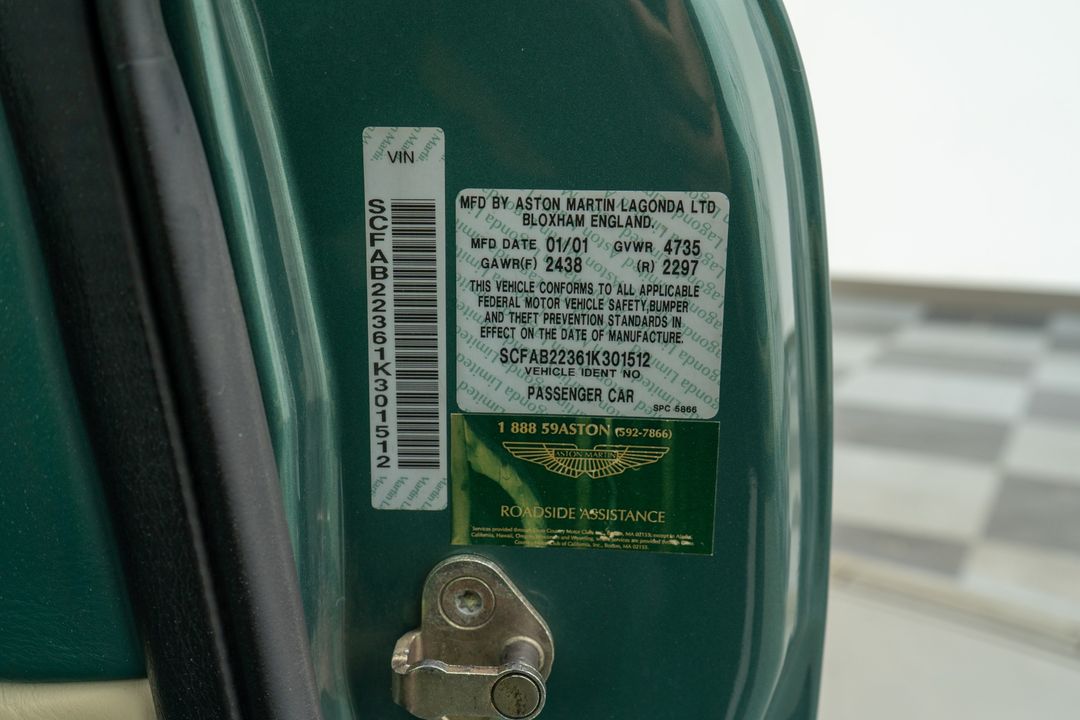 2001 Aston Martin DB7