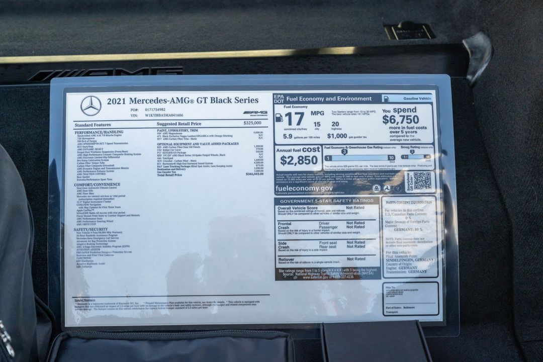 2021 Mercedes-Benz AMG GT