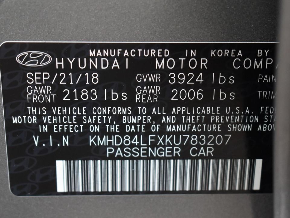 2019 Hyundai Elantra