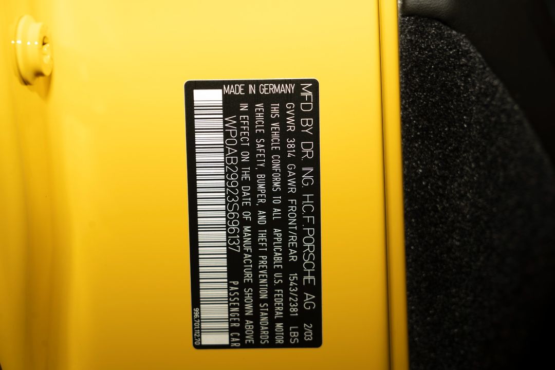 2003 Porsche 911