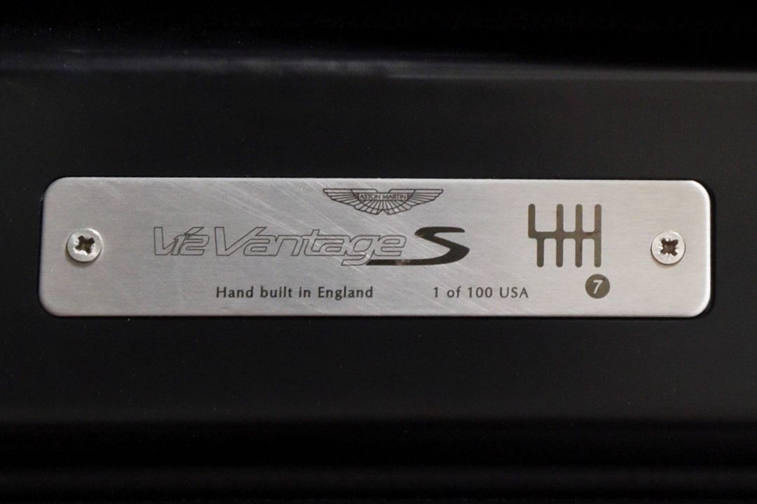 2017 Aston Martin V12 Vantage S