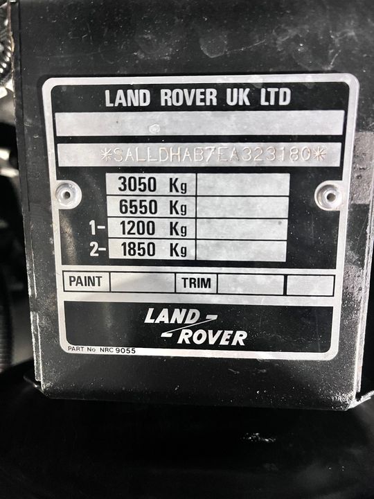 1988 LAND ROVER ECD AUTOMOTIVE DESIGN CUSTOM DEFENDER 110